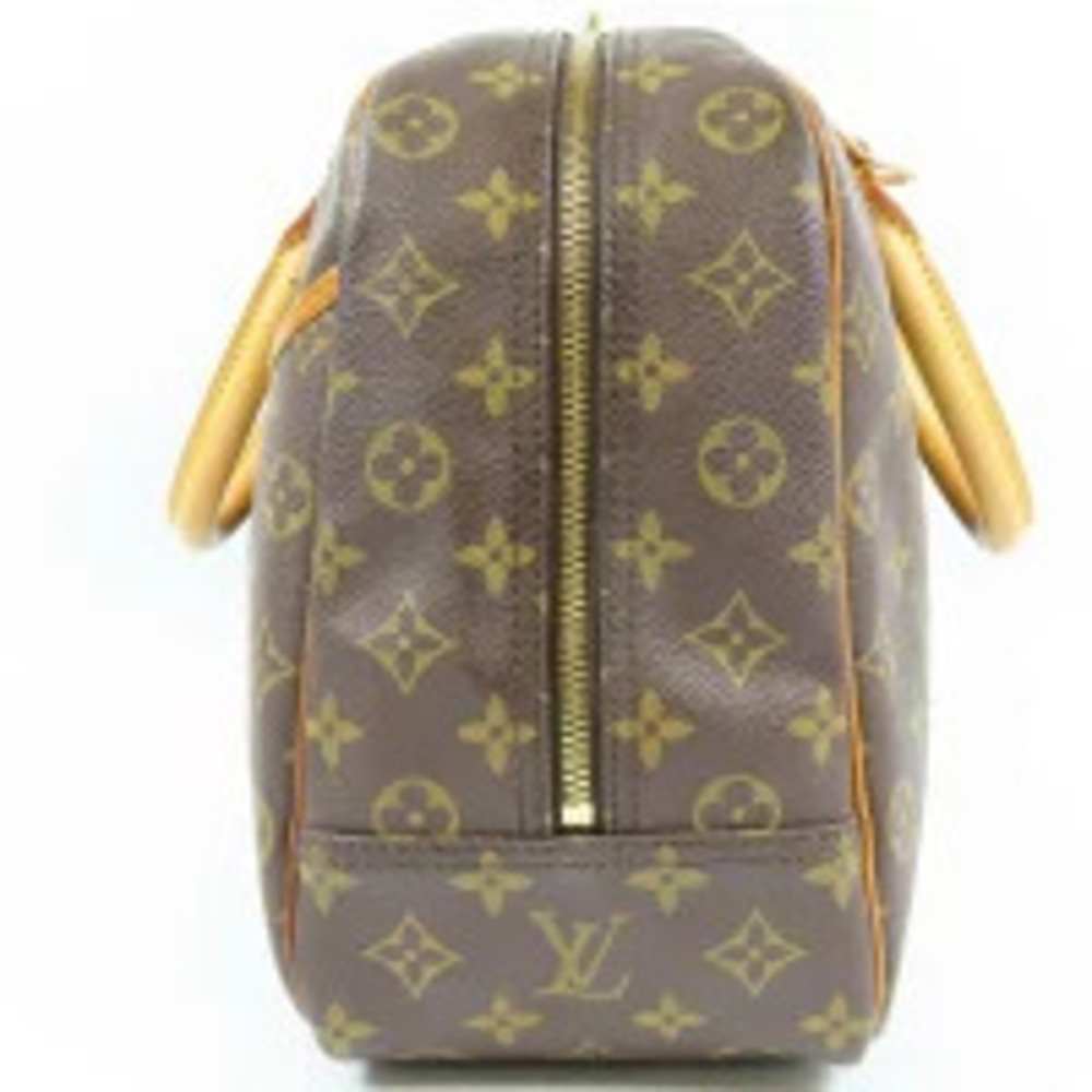 Louis Vuitton Deauville Monogram Handbag Brown - Picture 4 of 9